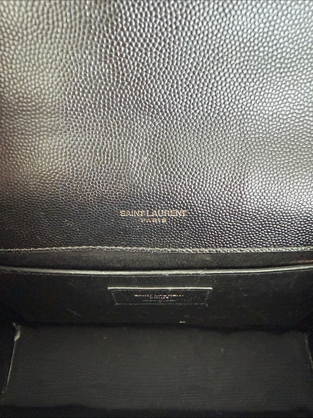 Saint Laurent Black Quilted Leather Chain Bag - Picture 9 of 12